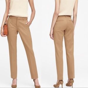 Banana Republic Tan Pant Wool Blend Woven in Italy
